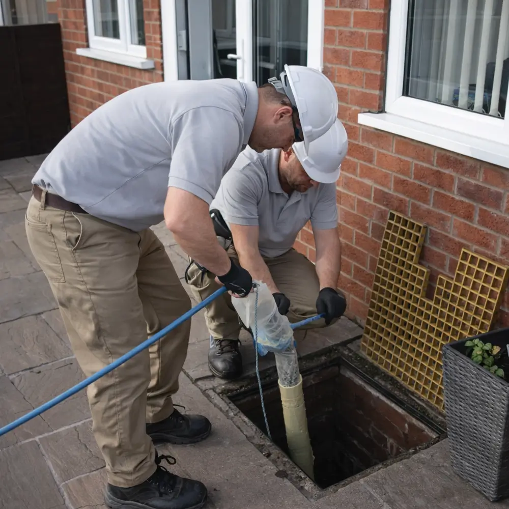 Blocked drain repair service in East Finchley